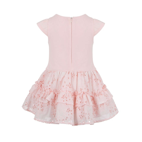 Lapin House Girls Pink Butterfly Dress