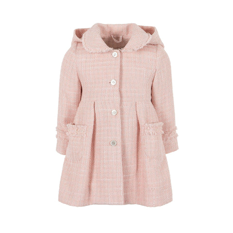 Lapin House Girls Pink Overcoat