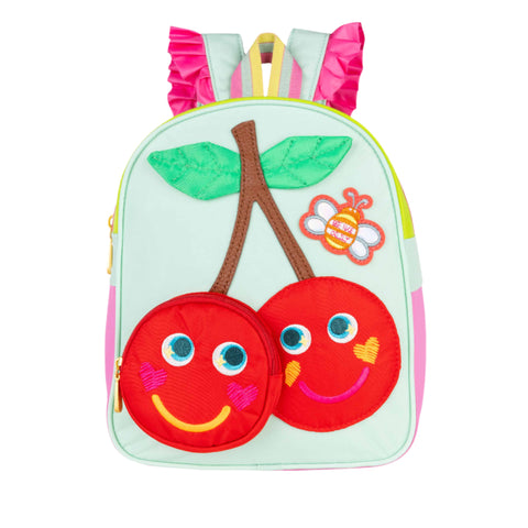 Oilily Girls Green Cherry Backpack