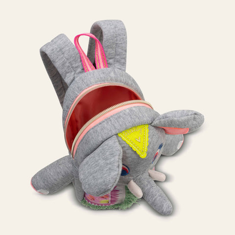 Oilily Girls Grey Elephant Backpack
