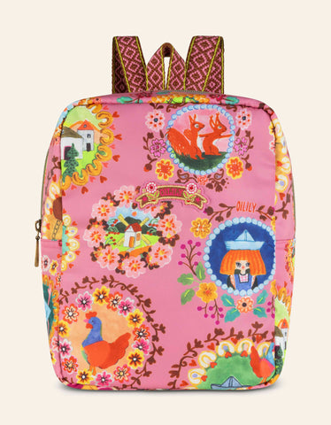 Oilily Girls Chateau Rose Bobby Backpack