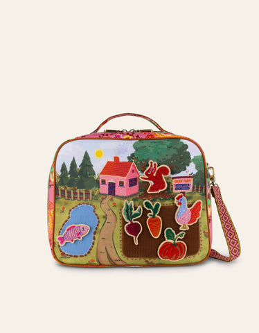 Oilily Girls Chateau Rose Farm Suitcase
