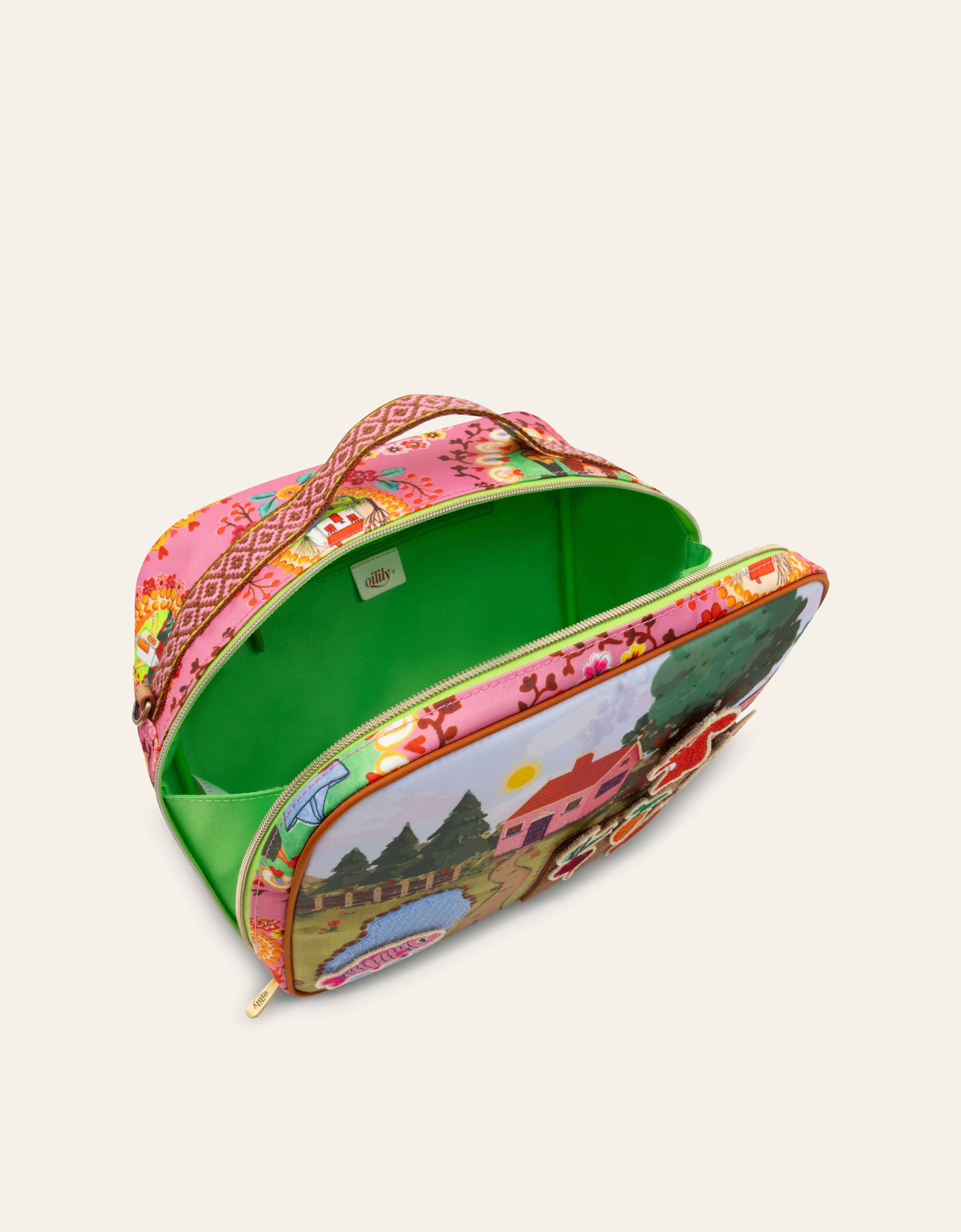 Oilily Girls Chateau Rose Farm Suitcase