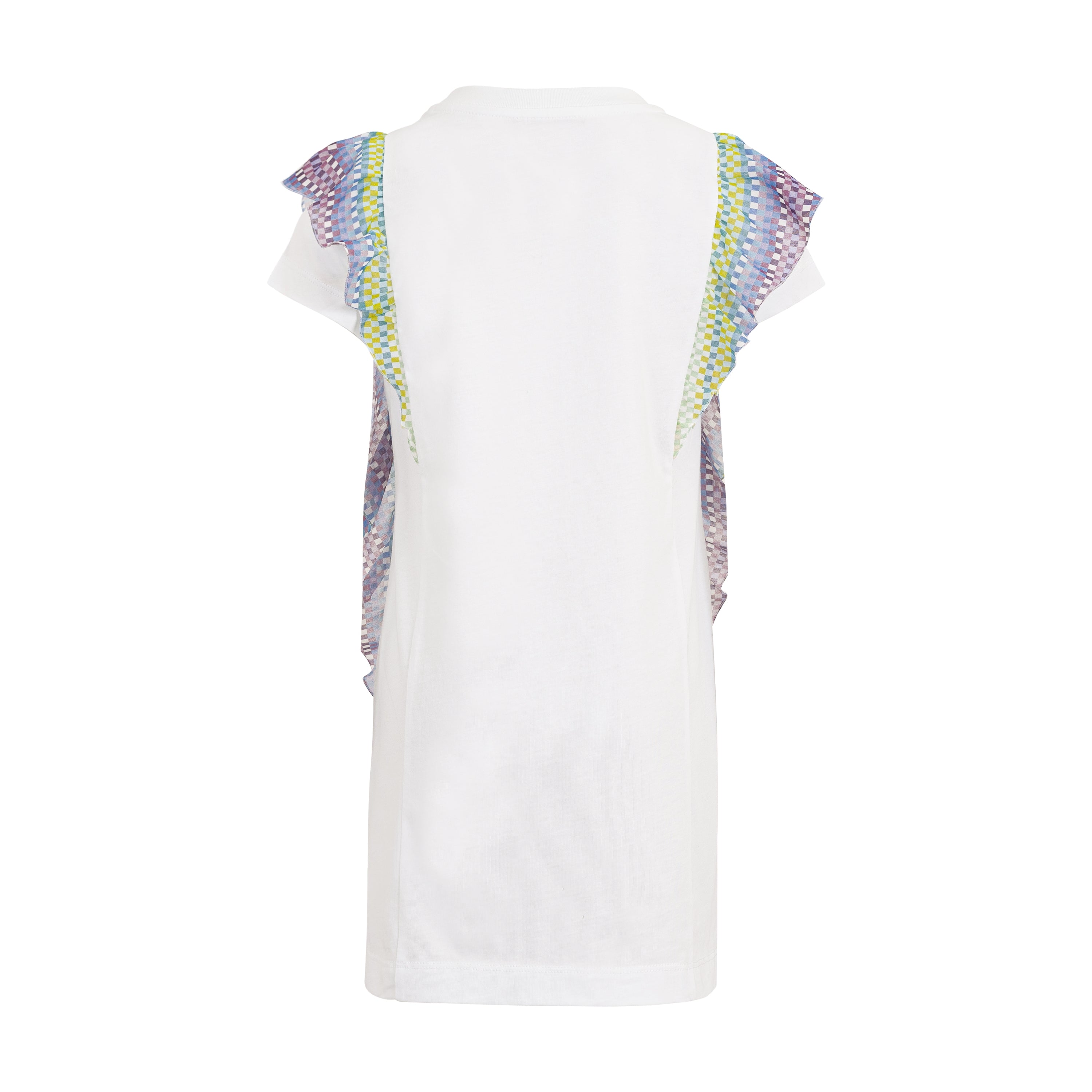 Missoni Kids Girls White Frill Dress