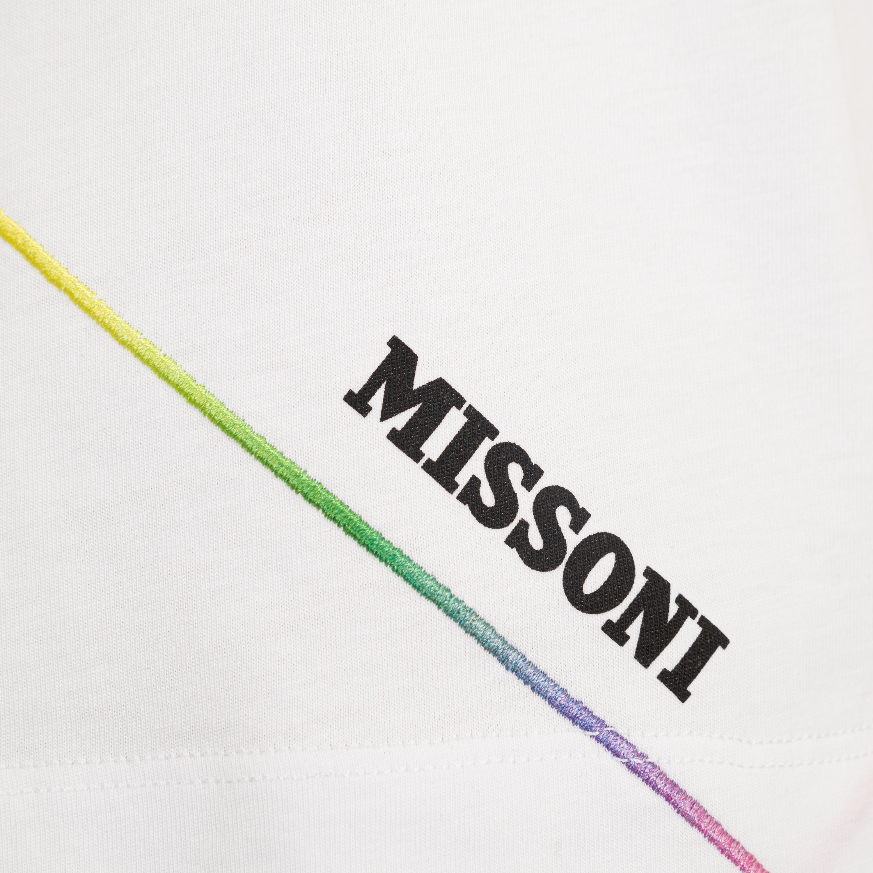 Missoni Kids Boys White T-Shirt