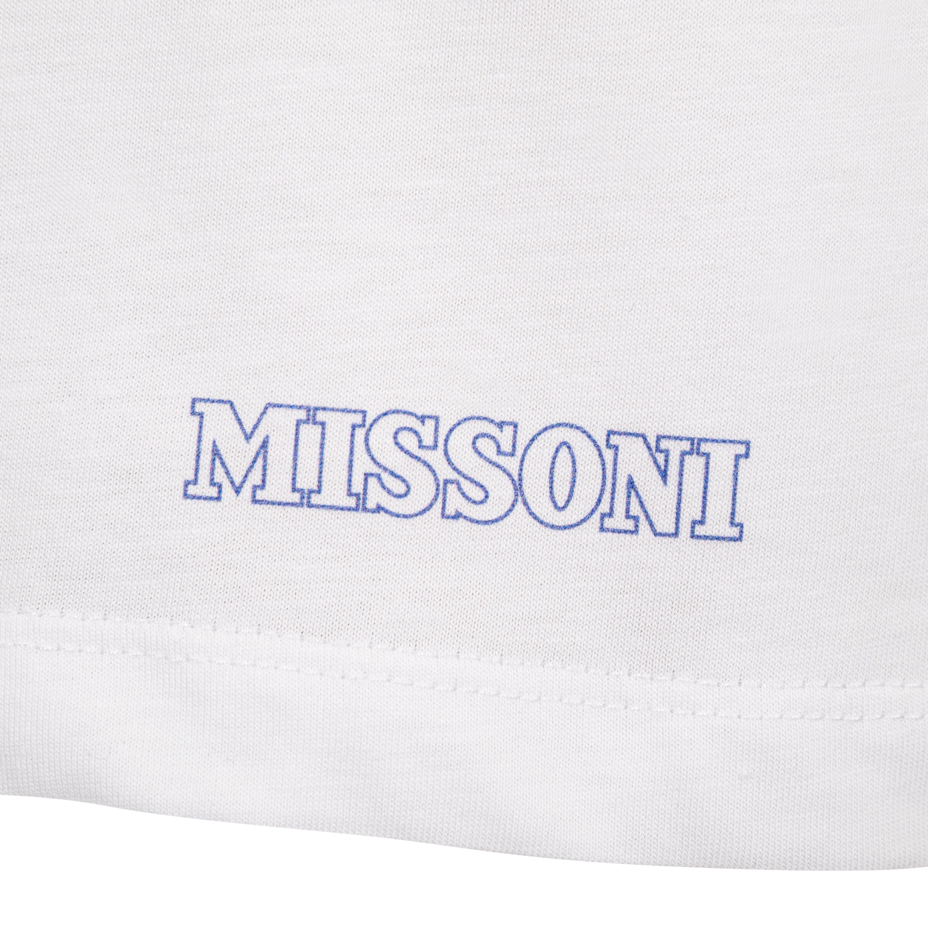 Missoni Kids Boys White Green T-Shirt