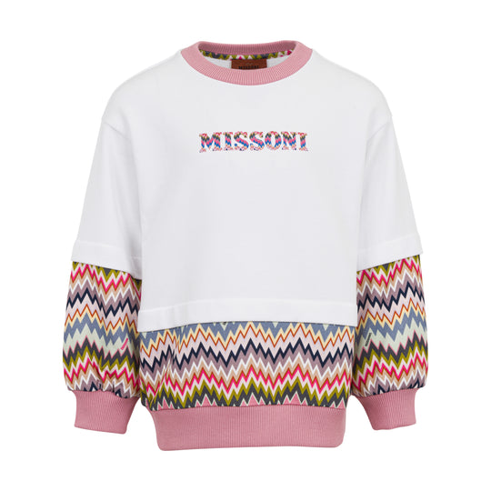 Girls Pink Blush Sweatshirt