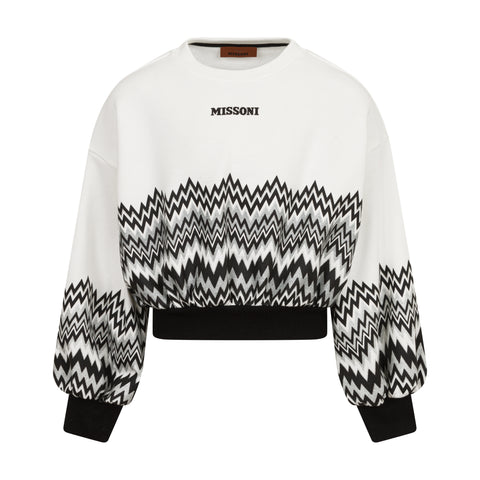 Missoni Kids Girls Ivory Zig Zag Legging Set