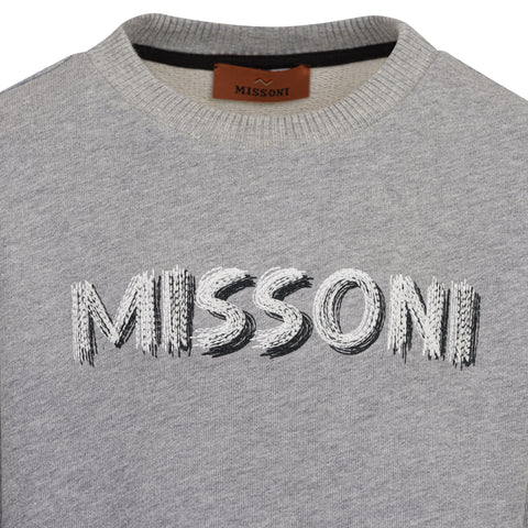 Missoni Kids Boys Grey Logo Tracksuit