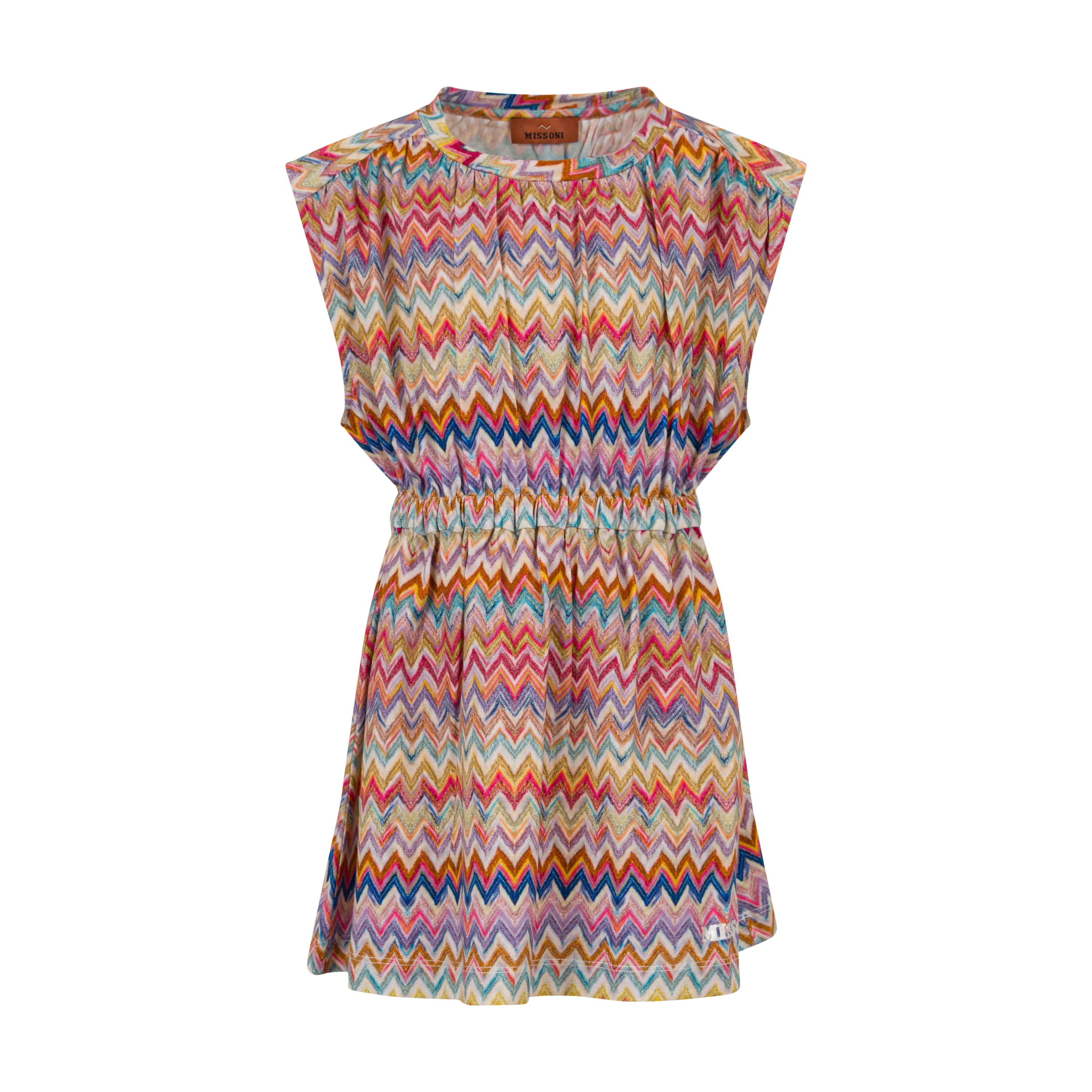 Missoni Kids Girls Multicoloured Zig Zag Dress