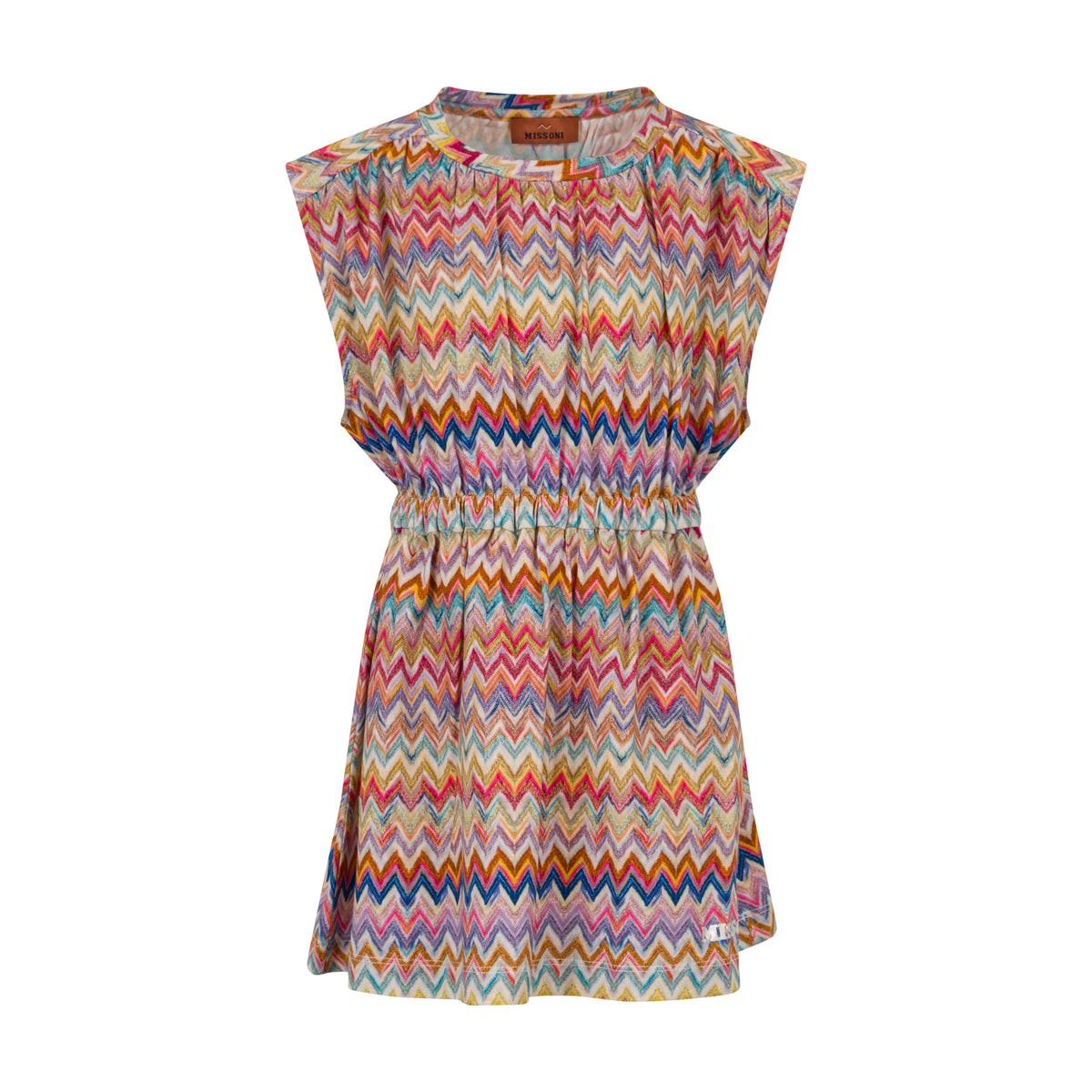 Missoni Kids Girls Multicoloured Zig Zag Dress