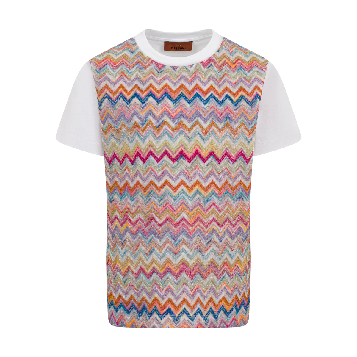 Missoni Kids Girls Multicoloured Zig Zag T-Shirt