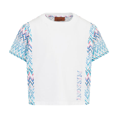 Missoni Kids Girls Turquoise Top