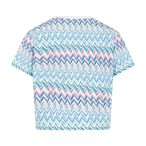 Missoni Kids Girls Turquoise Top