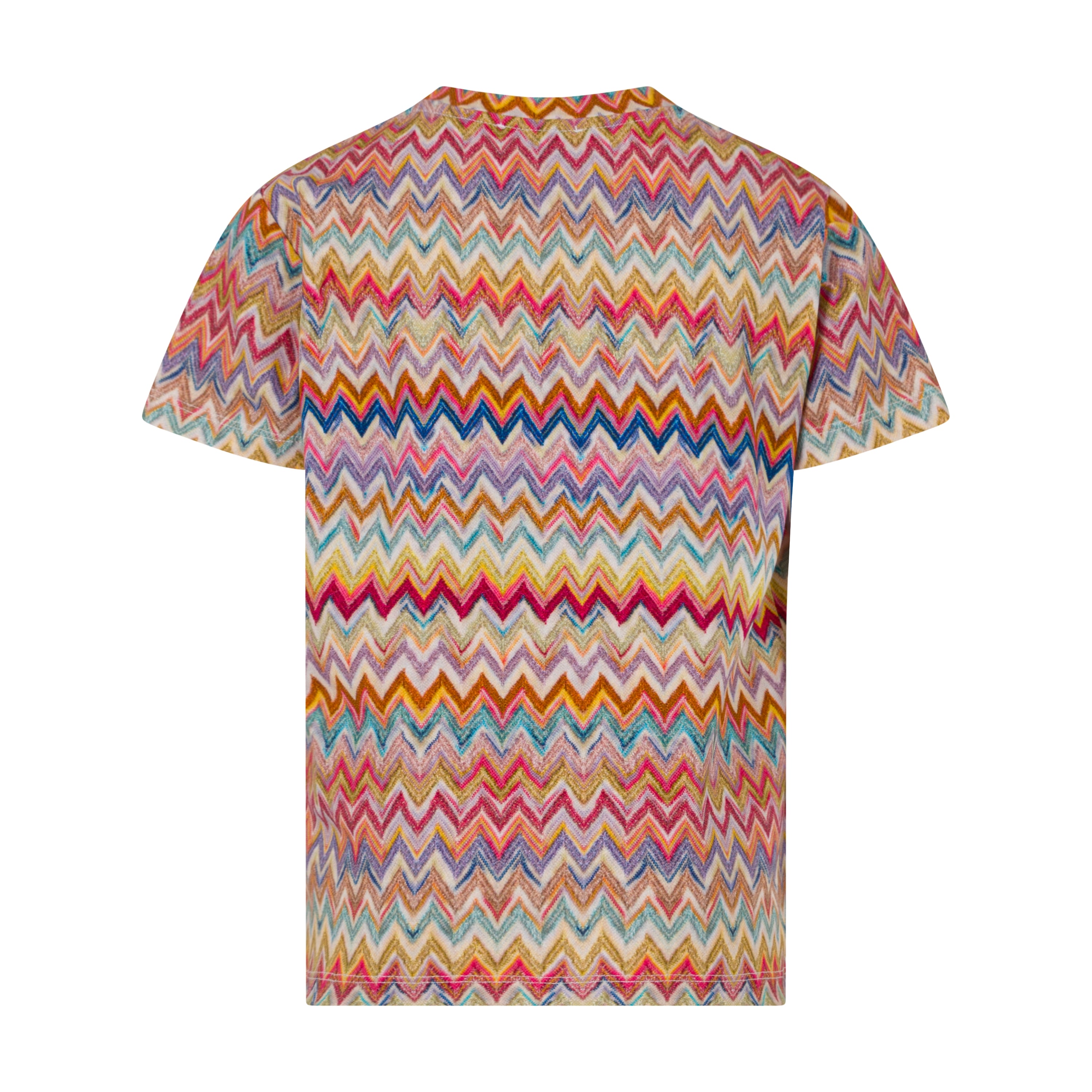 Missoni Kids Girls Multicoloured Zig Zag Logo Top