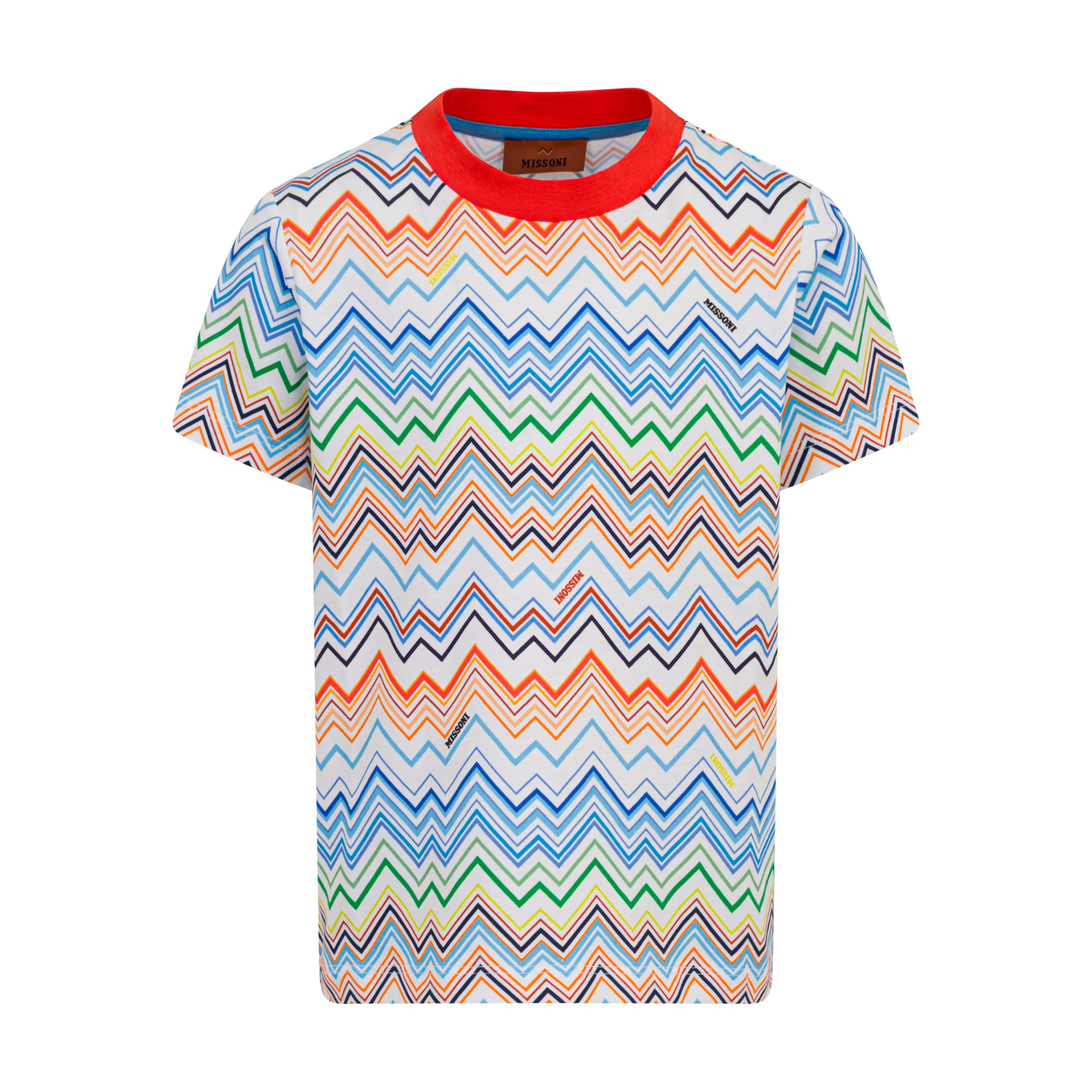 Missoni Kids Boys Multicoloured Zig Zag Top