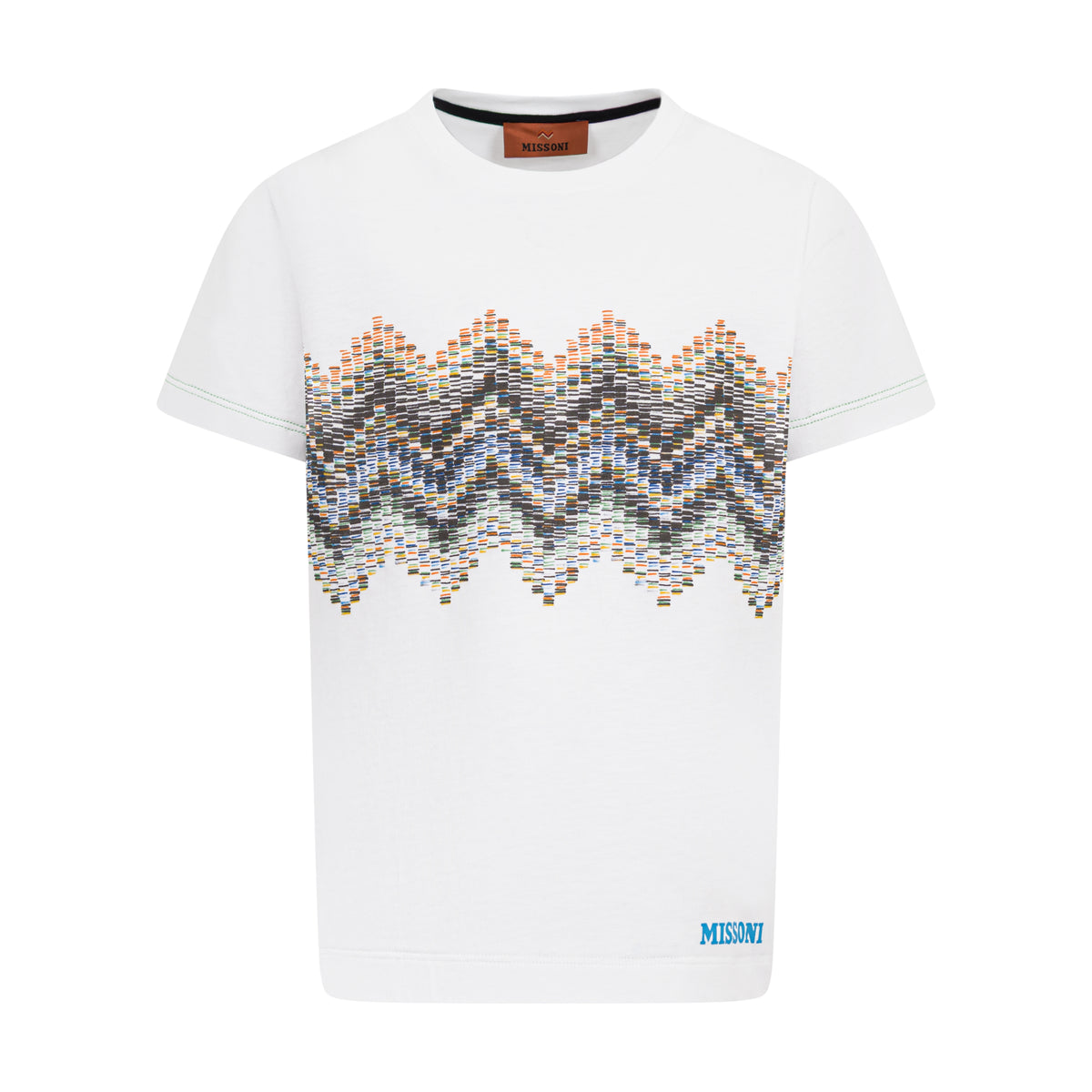 Missoni Kids Boys Khaki Zig Zag Top