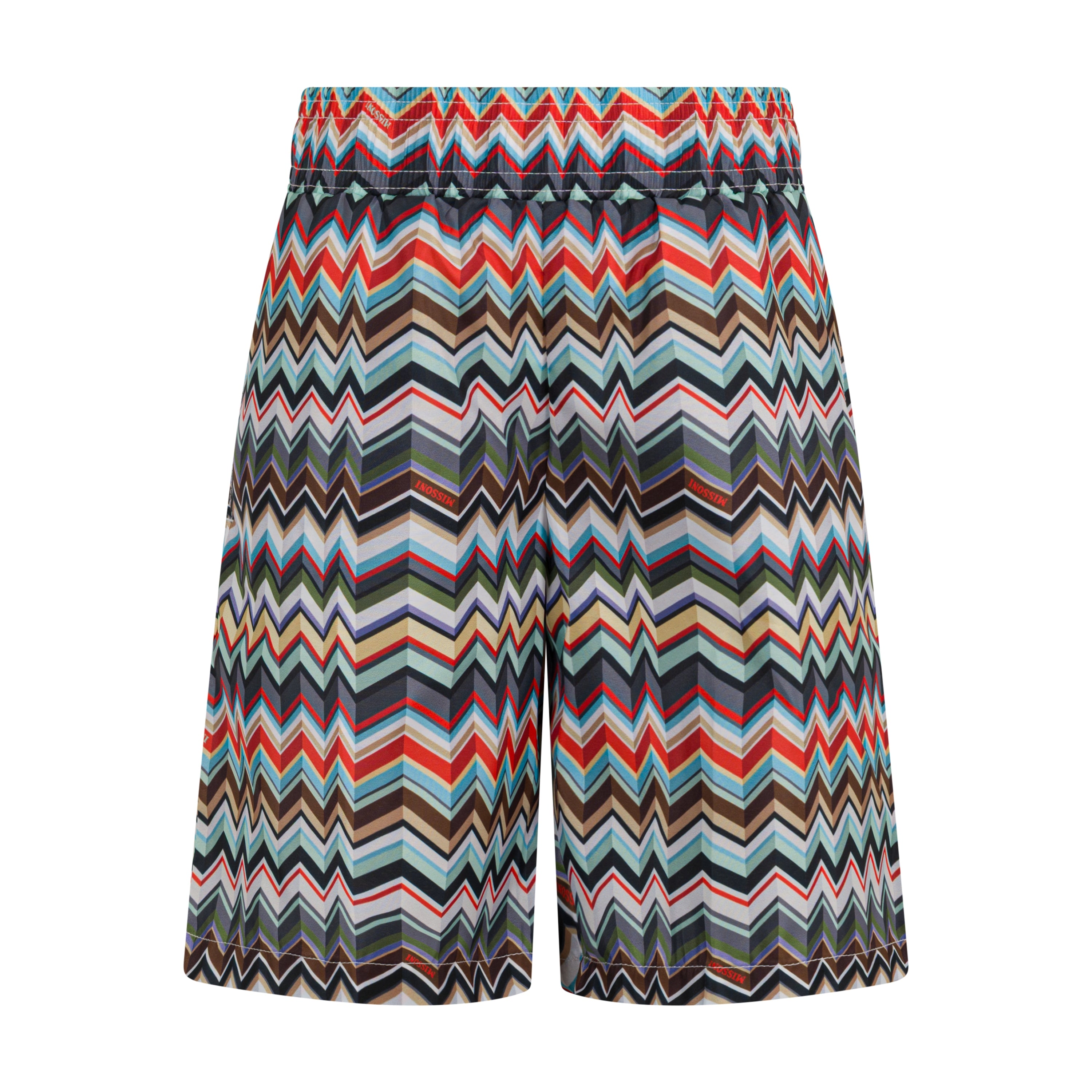 Missoni Kids Boys Multicoloured Zig Zag Swim Shorts