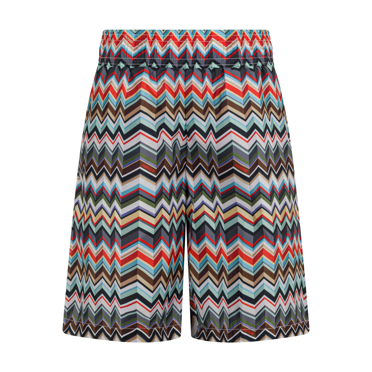 Missoni Kids Boys Multicoloured Zig Zag Swim Shorts