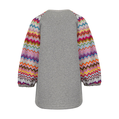 Girls Grey And Silver Fleece Dress DUP?