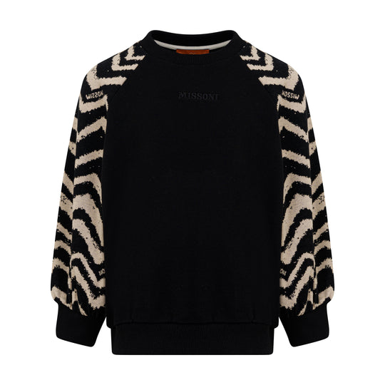 Girls Black Sweatshirt