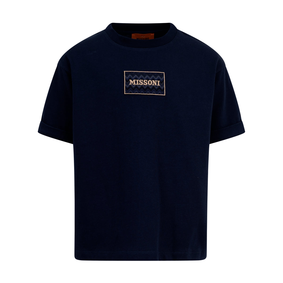 Missoni Kids Boys Navy Logo T-Shirt