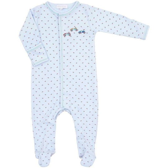 Baby Boys Pale Blue Babygrow