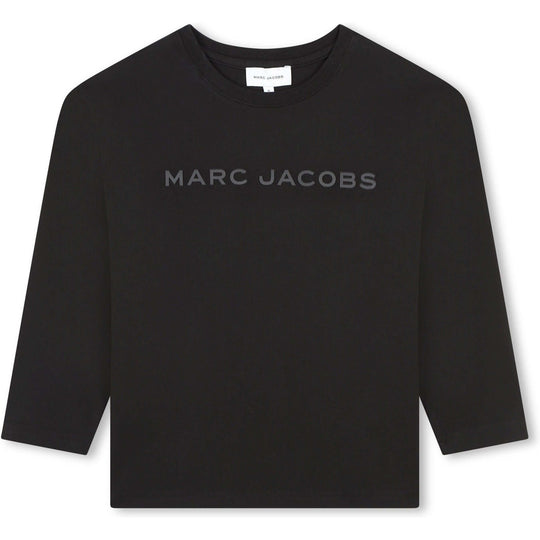 Boys Black Long Sleeve T-shirt