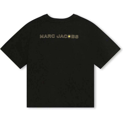 Marc Jacobs Boys Black Marc Jacobs X Smileyworld T-Shirt