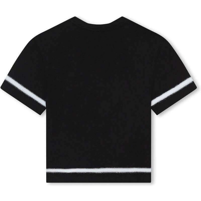 Marc Jacobs Boys Black & White Short Sleeve T-Shirt