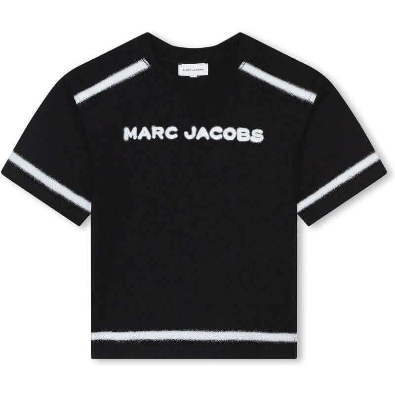 Marc Jacobs Boys Black & White Short Sleeve T-Shirt