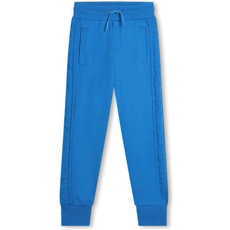 Marc Jacobs Boys Blue Embossed Joggers