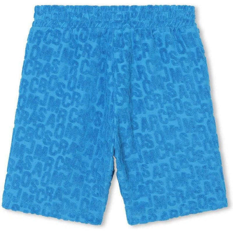 Marc Jacobs Boys Blue Towelling Shorts