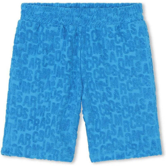 Boys Blue Towelling Shorts
