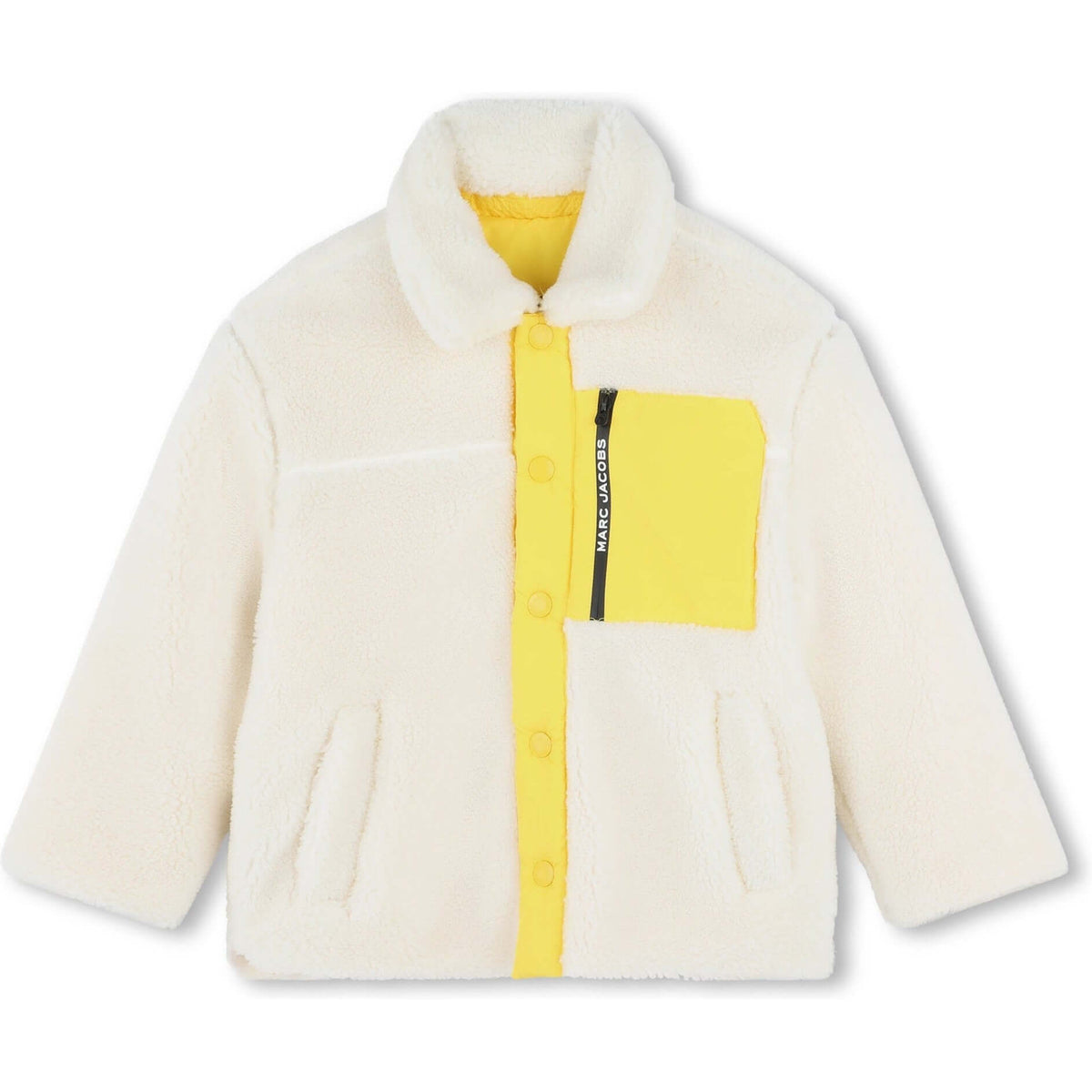 Marc Jacobs Boys Cream Reversible Jacket