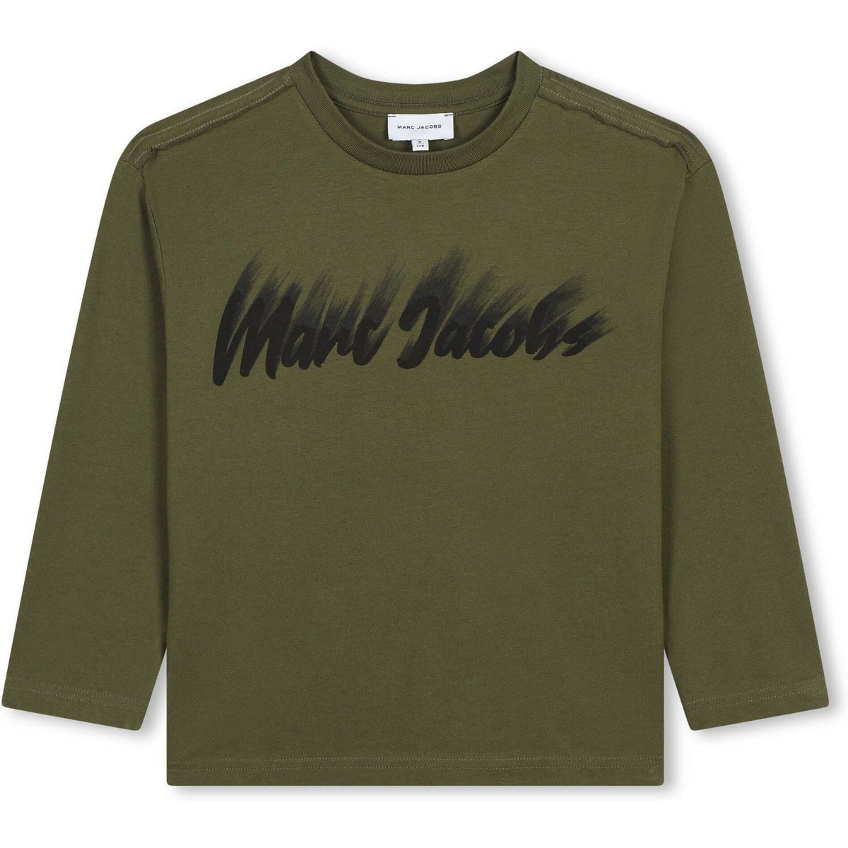 Marc Jacobs Boys Khaki Long Sleeve T-shirt