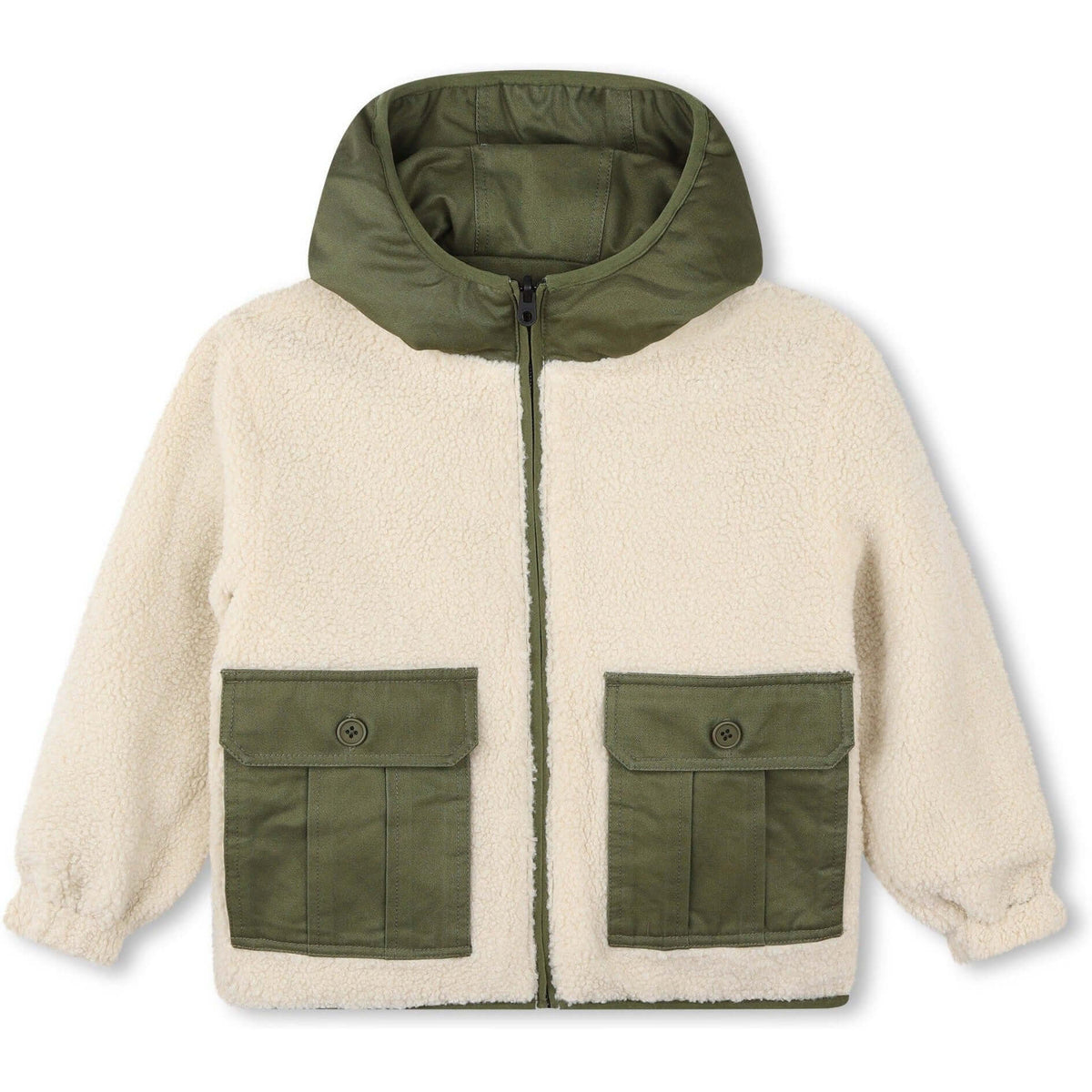 Marc Jacobs Boys Khaki Reversible Jacket