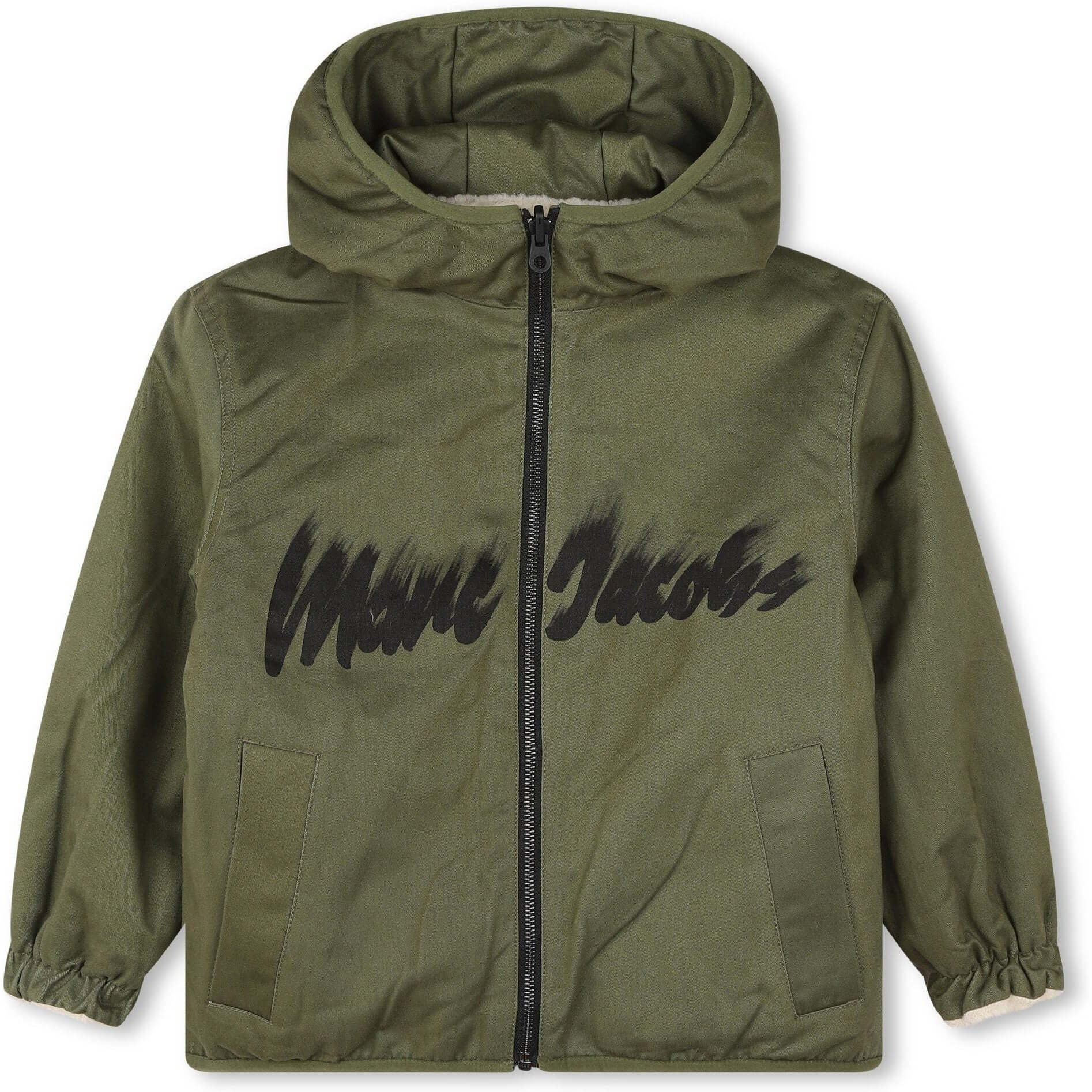 Marc Jacobs Boys Khaki Reversible Jacket