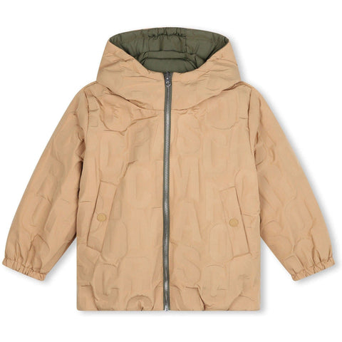 Marc Jacobs Boys Khaki Reversible Puffer Jacket