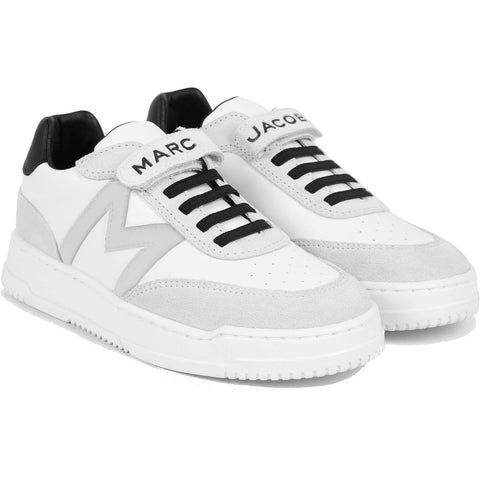 Marc Jacobs Boys White Trainers