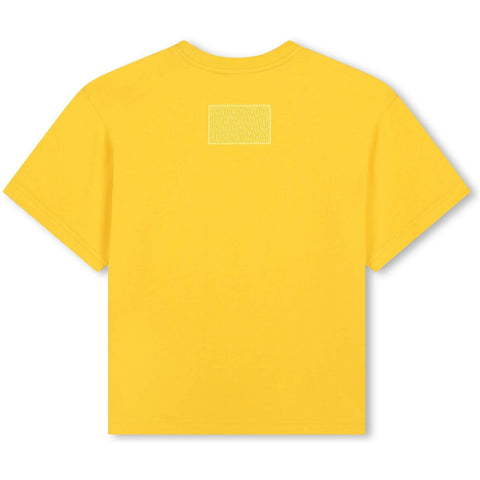 Marc Jacobs Boys Yellow Short Sleeve T-shirt