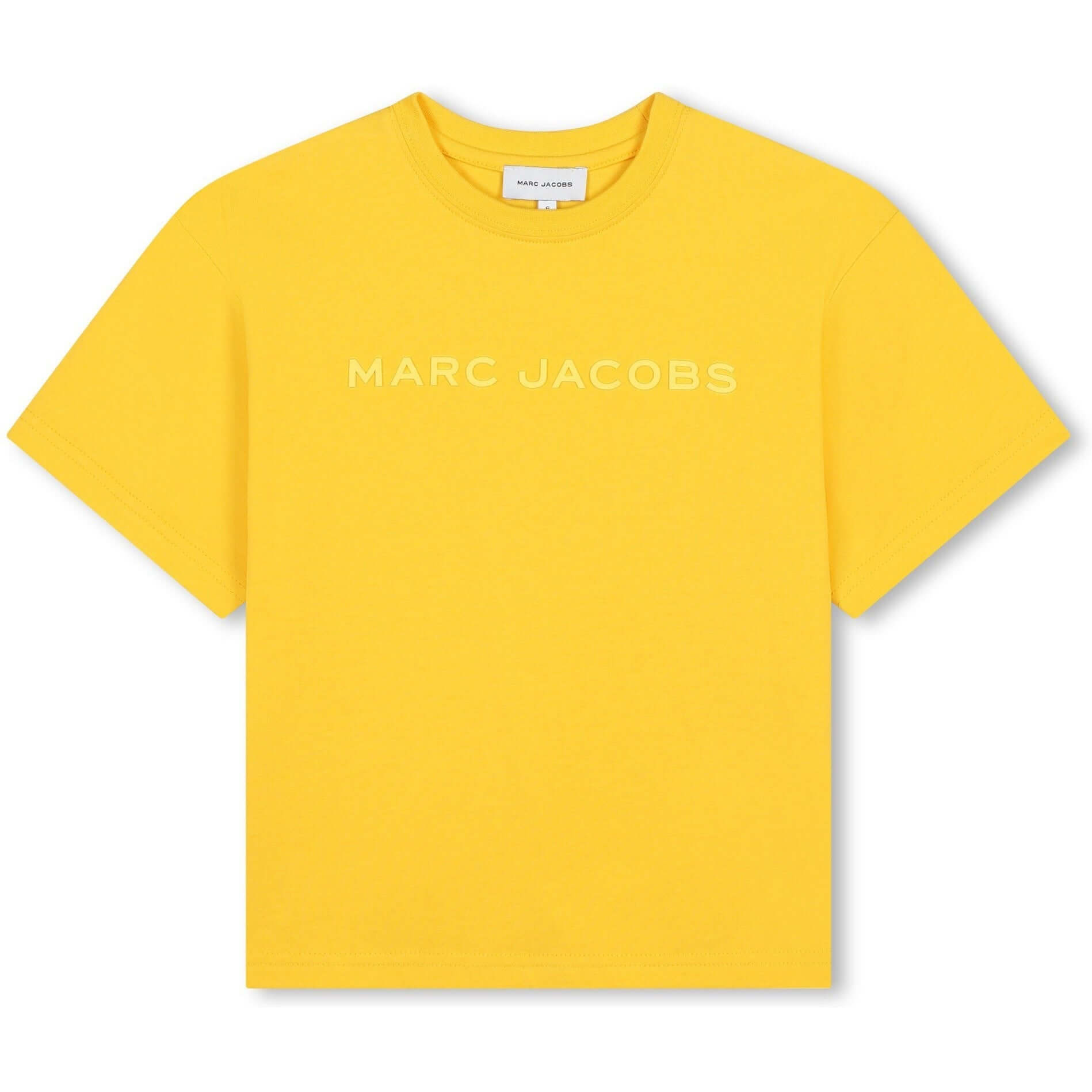 Marc Jacobs Boys Yellow Short Sleeve T-shirt