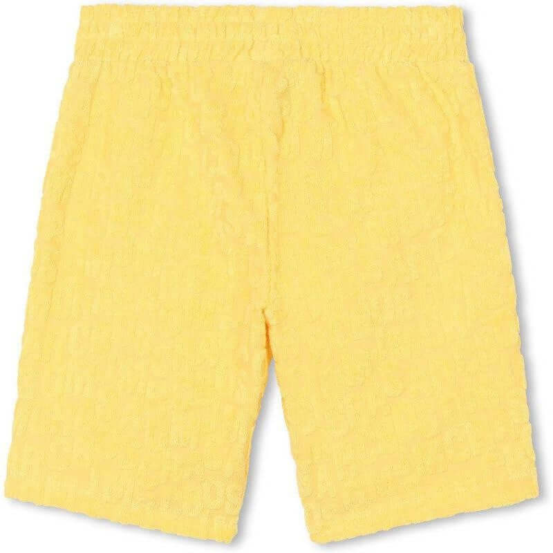 Marc Jacobs Boys Yellow Towelling Shorts
