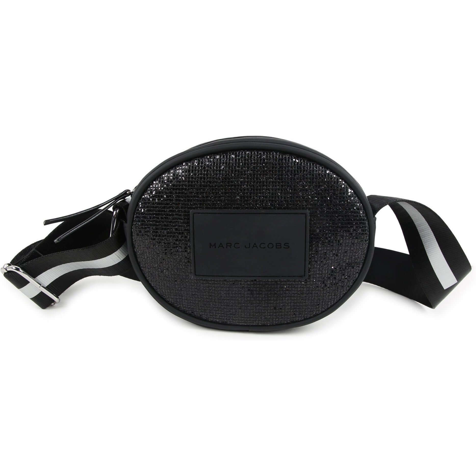 Marc Jacobs Girls Black Glitter Bag