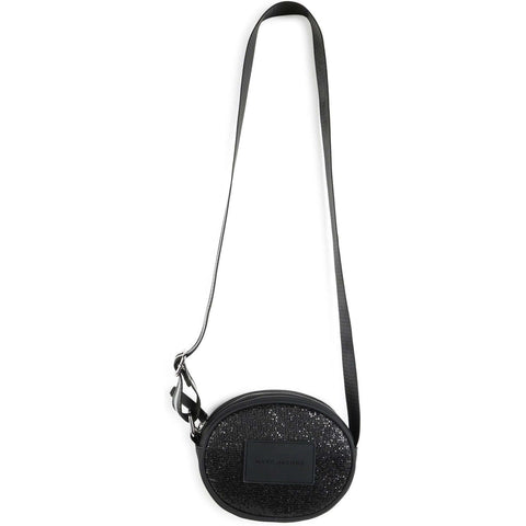 Marc Jacobs Girls Black Glitter Bag