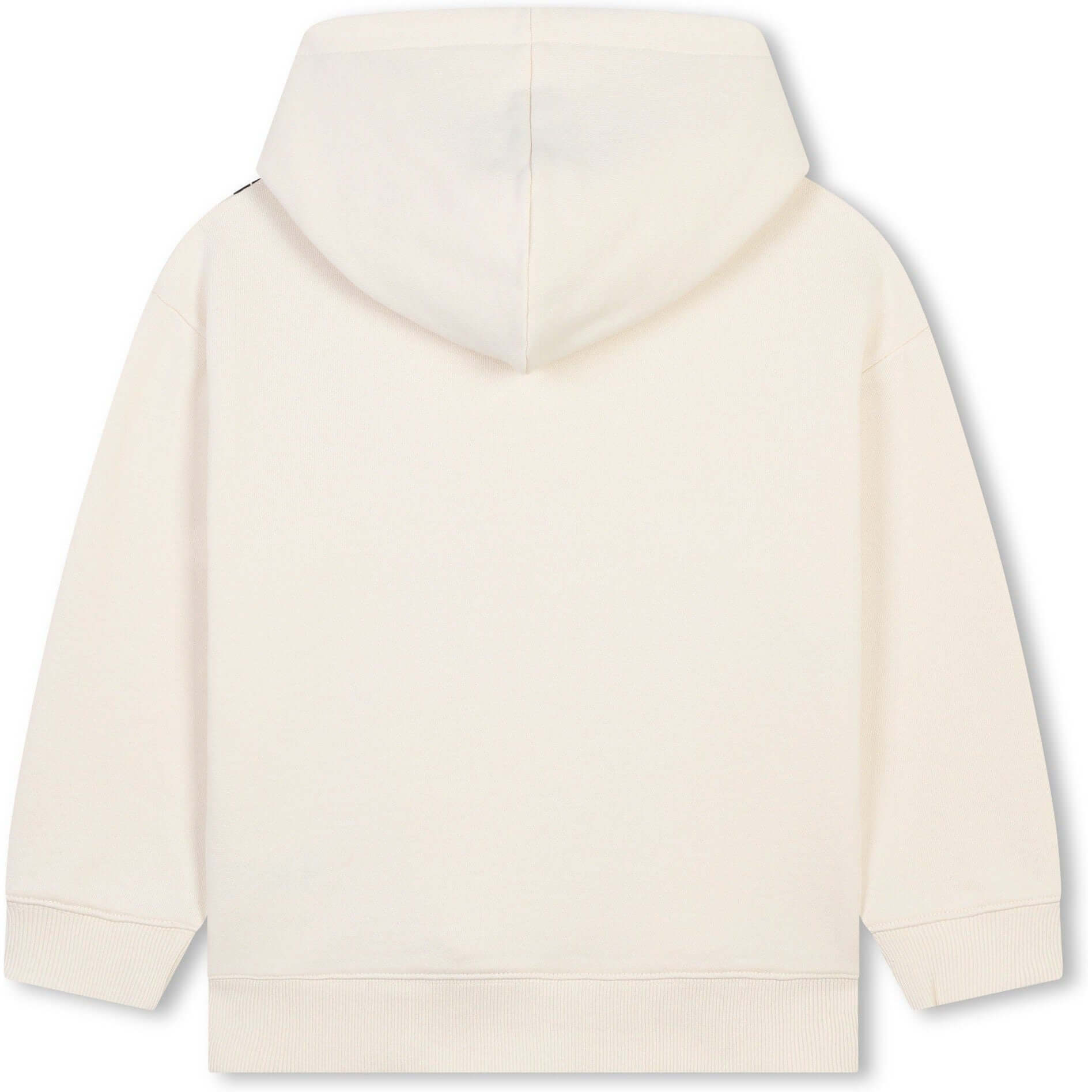 Marc Jacobs Girls Cream Hooded Bag Sweatshirt