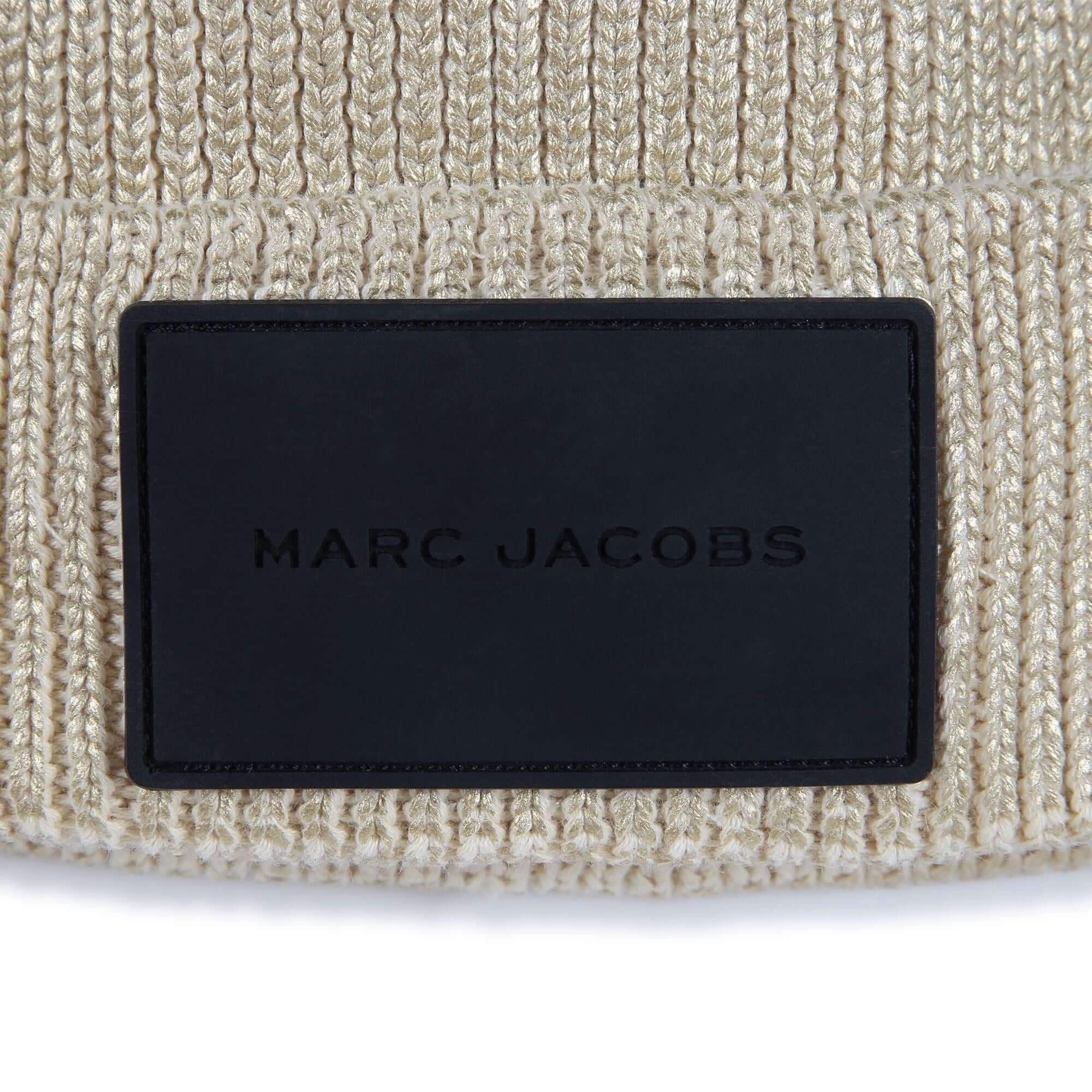 Marc Jacobs Girls Gold Hat