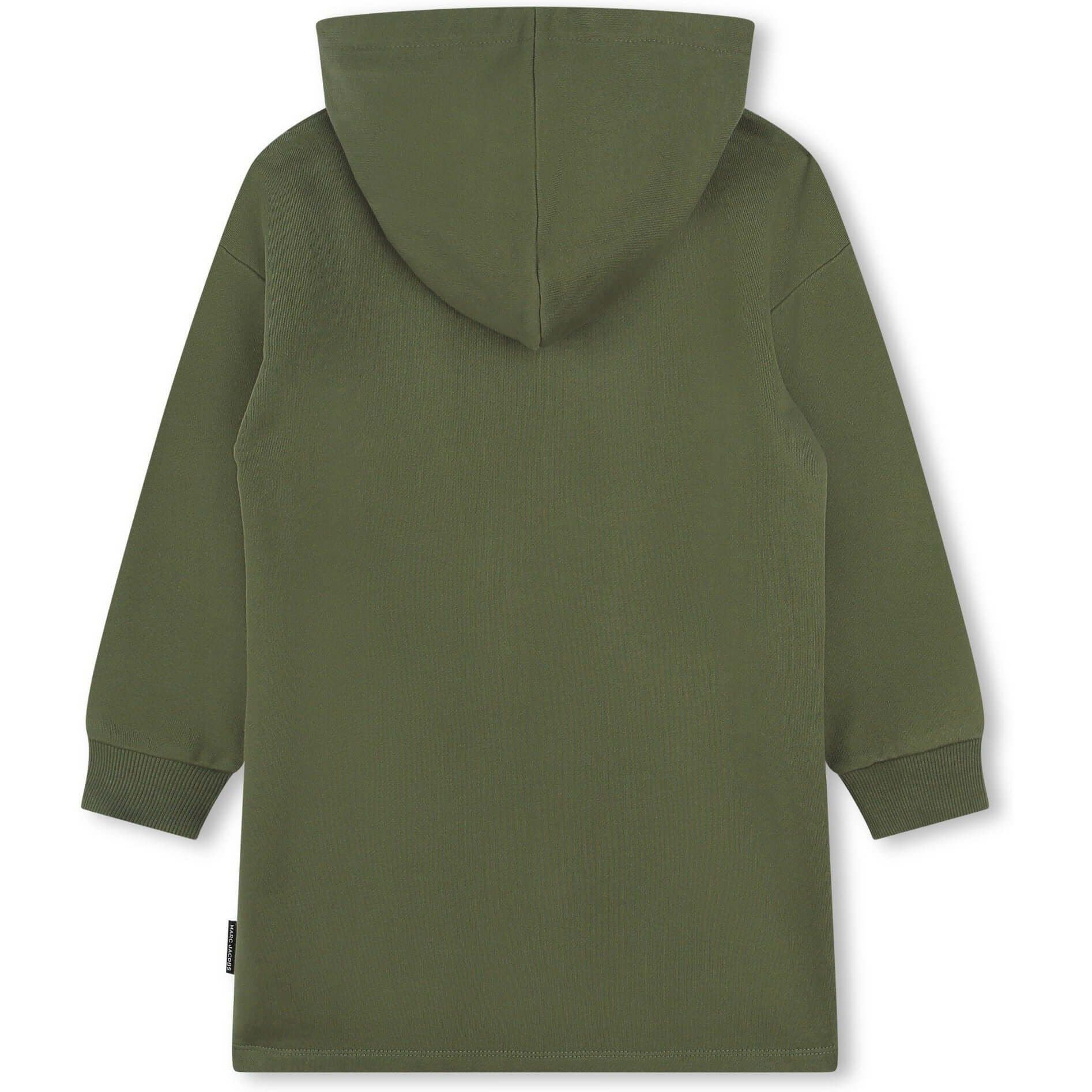 Marc Jacobs Girls Khaki Hooded Bag Dress