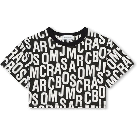 Marc Jacobs Girls Logo Short Sleeve T-shirt