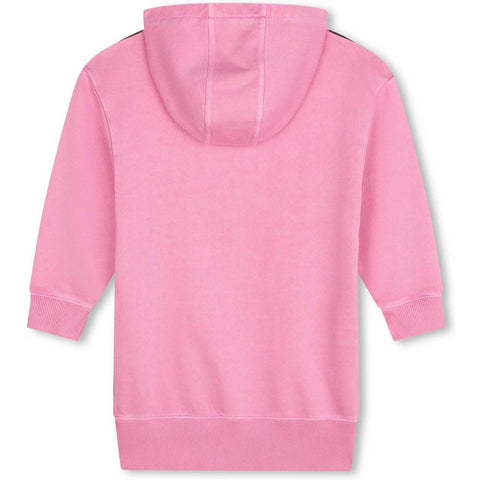 Marc Jacobs Girls Pink Hooded Dress